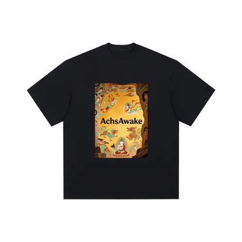 ACHS AWAKE Короткий рукав T-рубашки унисекс