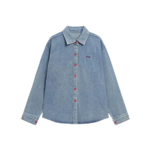 SKYA Синие Женские Рубашки