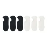 6 пар (Комбо 5 - Черный 3 + Белый 3)