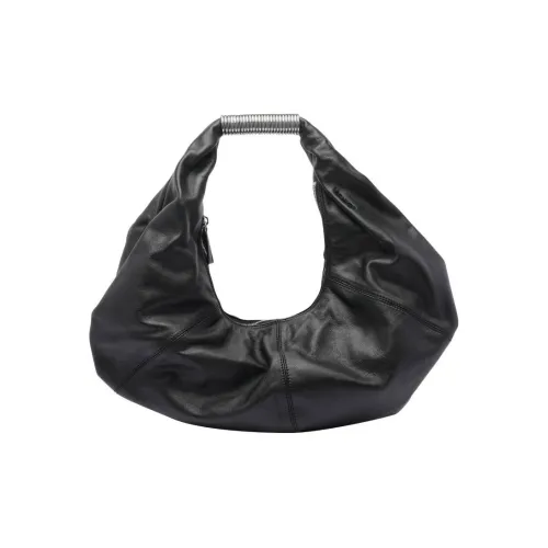 Vic Matie Телячья кожа Сумка через плечо Женская Черная