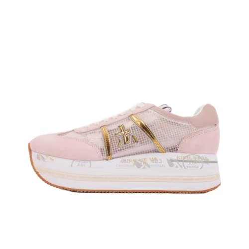 PREMIATA BETH Low Топ Повседневная обувь Женская Розовая