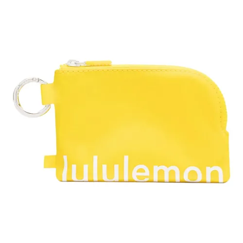lululemon Нейлоновый держатель для карт Унисекс Желтый