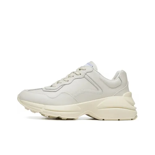 Roberta Di Camerino Высота Увеличивающие Устойчивые к Износу Противоскользящие Низкие Кеды Мужские Экрю