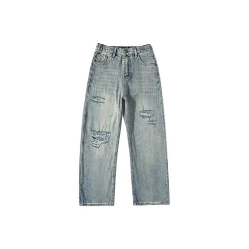 Sacrednss R Мятно-зеленые Джинсы для школьного возраста