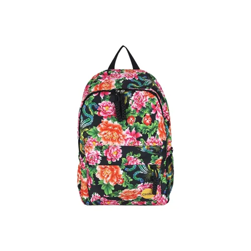 Vack Нейлон Рюкзак Унисекс Черный Красный Зеленый Синий