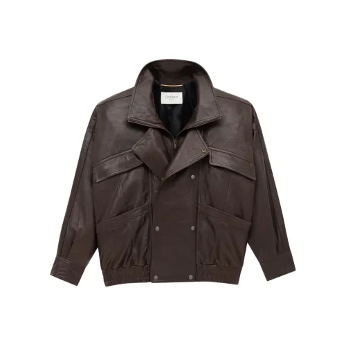 SAINT LAURENT Кожа Куртка Женская