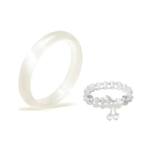 LIUJIN Стекло Кошачий глаз Браслеты Женские