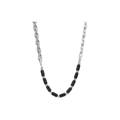 Asia Star Титановые стальные ожерелья унисекс