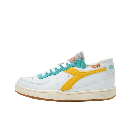 DIADORA Mi Basket Скейтборд Кроссовки Низкие Белые Унисекс