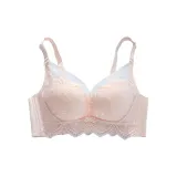 Розовая кожаная