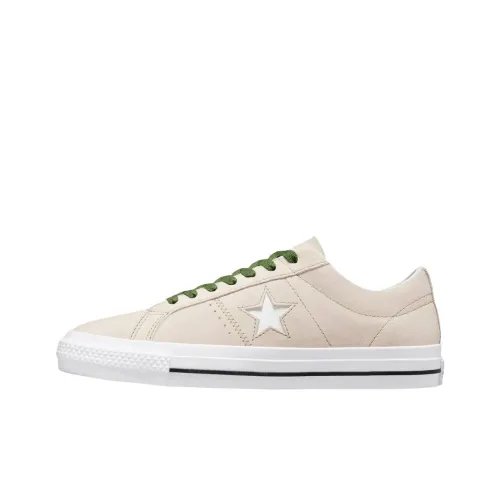 Конверс One Star Pro Low Топ Скейтборд Кроссовки Унисекс Бежевый