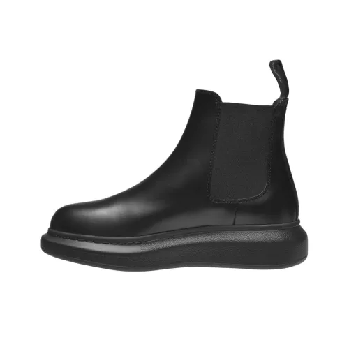 Alexander McQueen Hybrid Короткий Челси Женские Черный