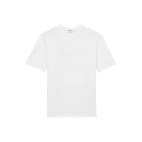 SAINT LAURENT Белая унисекс футболка