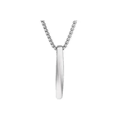 Asia Star Титановые стальные ожерелья унисекс