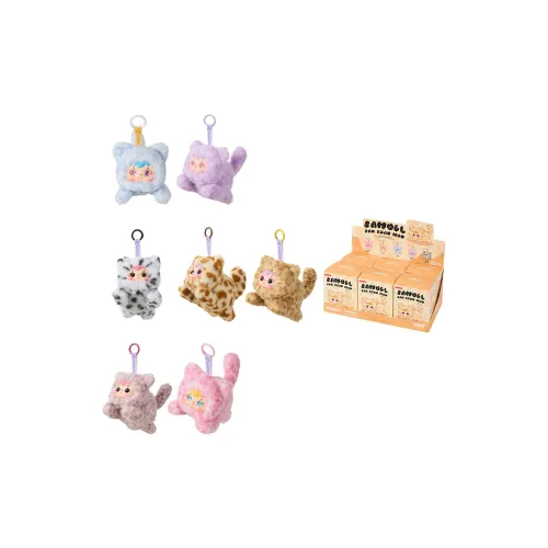 Three Little Fuzzies Мурмур'S Cute Moments Плюшевая кукла Подвеска Для ДЕТЕЙ Слепая Коробка Один Mystery Коробка Целая Коробка 6 шт