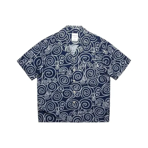 BANKONGSHAN Темно-синяя унисекс рубашка