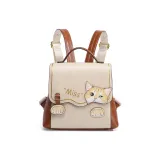 Белый и коричневый