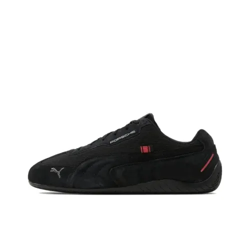 Porsche Legacy X PUMA Speedcat Low Топ Повседневная обувь Мужская Черная