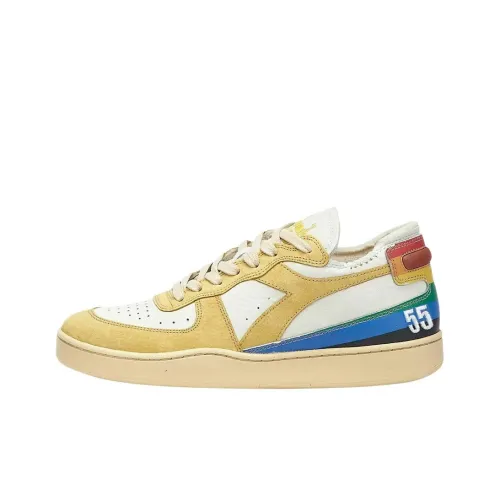 DIADORA Mi Basket Скейтборд Кроссовки Низкие Желтые Унисекс