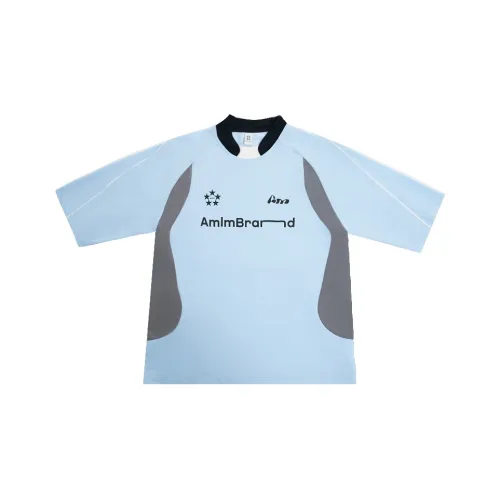 AMLM Синие Унисекс Футболки