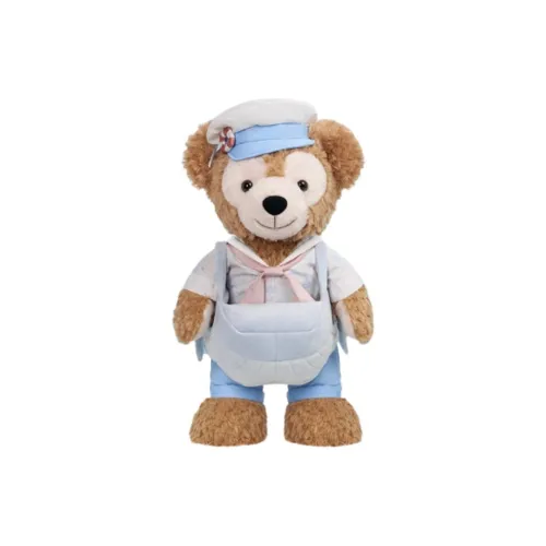 Disney Даффи 2025 Duffy and Friends Summer Ocean Party Куклы Плюшевая кукла 46,5 см Высота Шанхайский Дисней