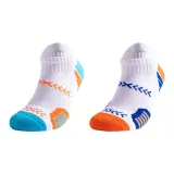 2 шт (Белый и оранжевый + Белый и синий цвет)