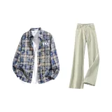 Washed Blue + Yellow Mud Pants  
Вымытые Синий + Желтый Грязь Брюки