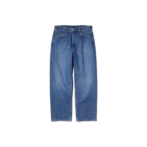 UNIQLO Синие Унисекс Джинсы