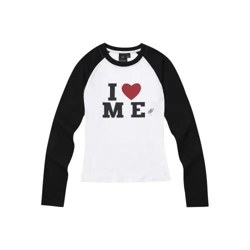 Suamoment Реглан-рукав Т-рубашка Женская