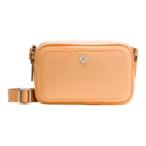 lululemon Нейлоновые сумки через плечо женские оранжевые