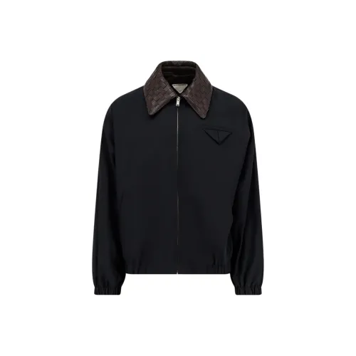 Bottega Veneta SS25 Куртки и Пальто Мужской Полуночный Синий