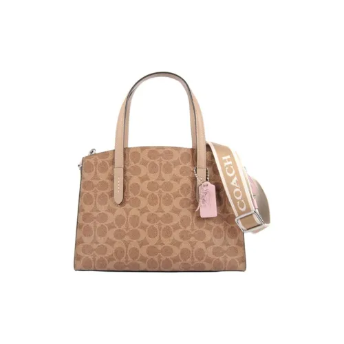 COACH Charlie Сумка через плечо Сумка на плечо Сумка через плечо Сумка Большая Женская Коричневая