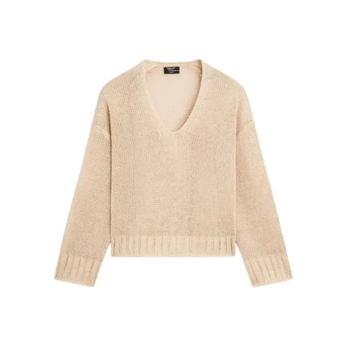 Massimo Dutti Экрю Женская Трикотажная Одежда