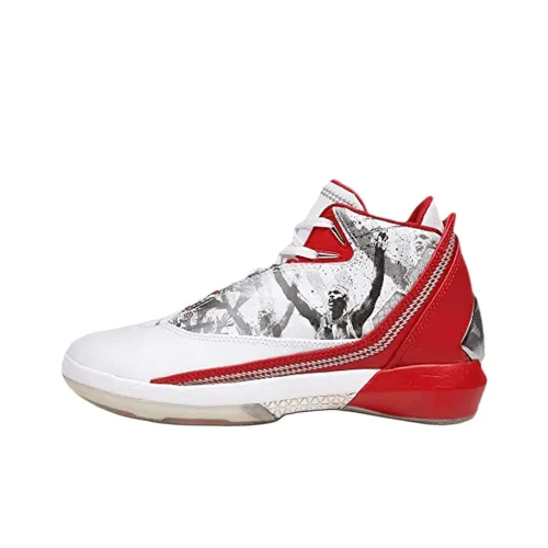 Jordan Air Джордан 22 MID Топ Детские Баскетбольные Кроссовки Белый Подростки