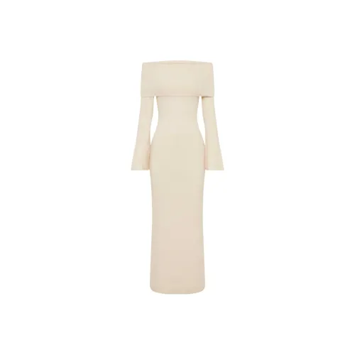 Meshki Длинное платье с длинными рукавами женское