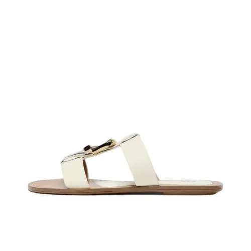 ZARA Слипоны Белый Женские