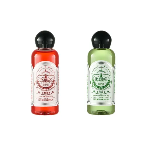 POBBLO Bubbles Deer Nautical Oil Collection Масло для ванны Sample Trial Travel Kit 100 мл