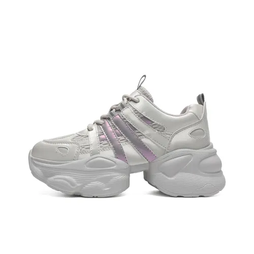 ZHR Кит Обувь Амортизация And Дышащий Низкий Топ Толстая Подошва Кроссовки Женские