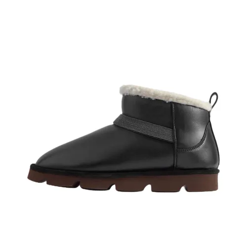 BRUNELLO CUCINELLI Ankle Boot Snow Boots Женские Черный