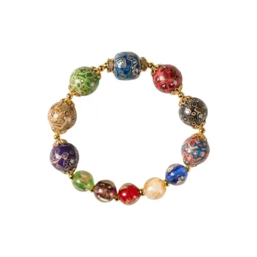 MAOQIONG Браслеты с цветным глазурью Женские