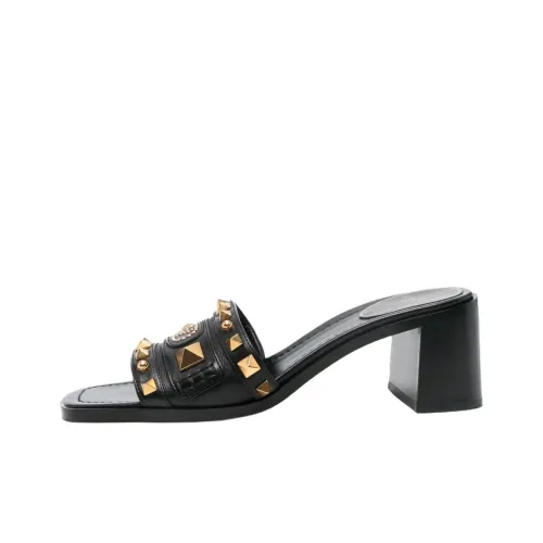 Valentino Garavani Шлепанцы Женские Черные