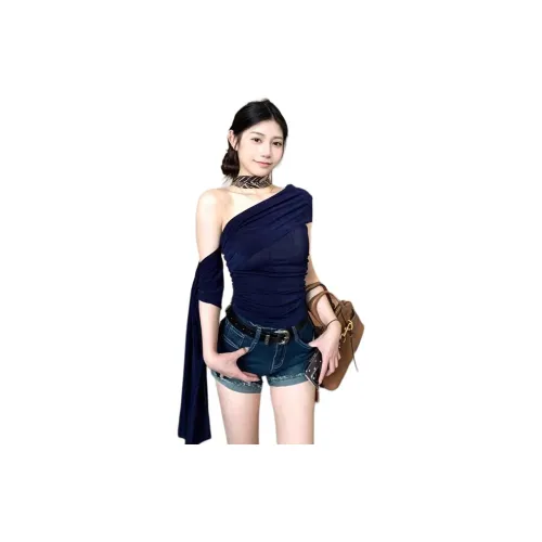 PEA Темно-синие женские футболки T