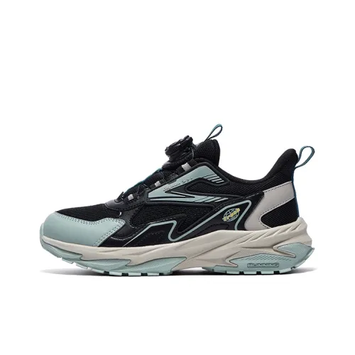 361°KIDS Mountain Trek 1,0 Устойчивый к истиранию Легкий Амортизация Детская Беговая Обувь Черный Серый Подростки