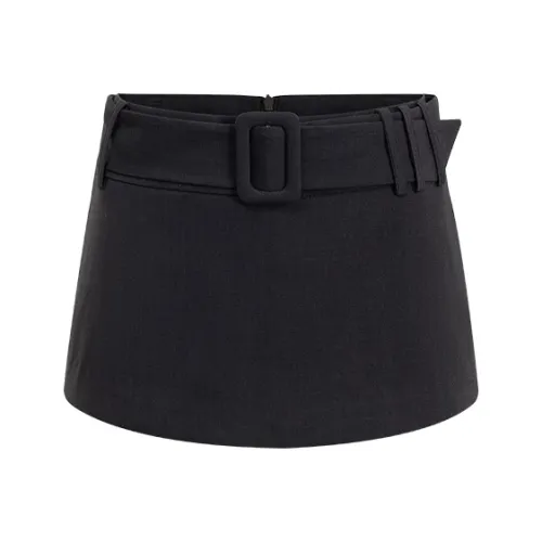 CHILL QIAOER Повседневные короткие юбки для женщин