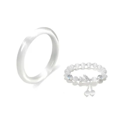 LIUJIN Стекло Кошачий глаз Браслеты Женские