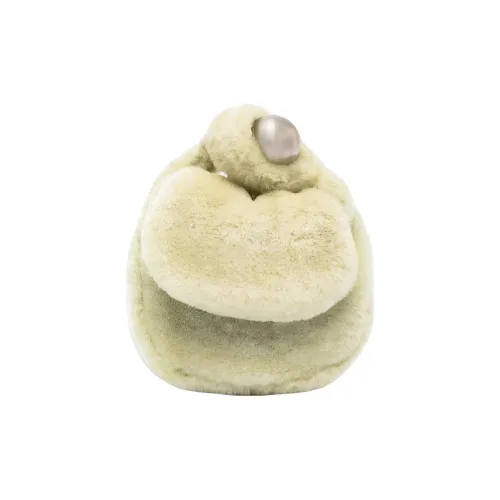 JIL SANDER Овечья шерсть Клатч Женский Светло-зеленый