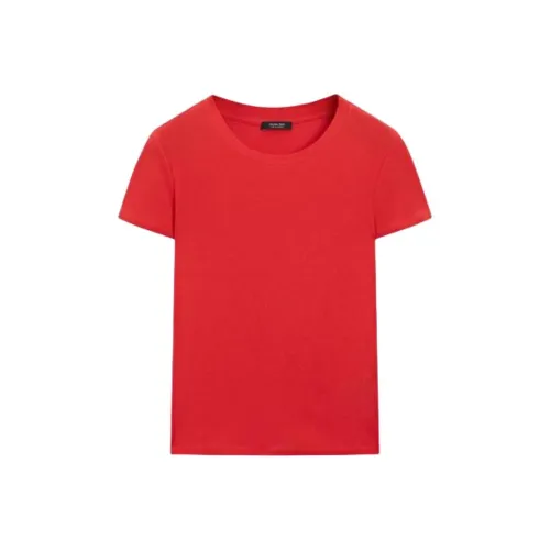 Massimo Dutti Красные Женские Футболки