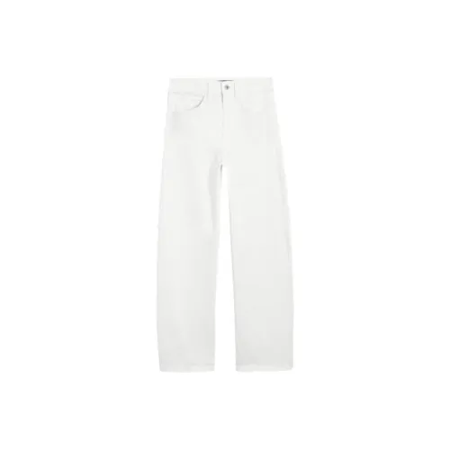 Massimo Dutti Белые Женские Джинсы