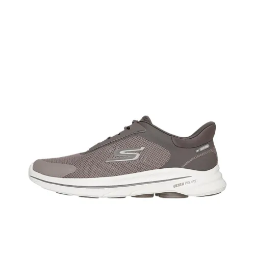 Skechers Casual Низкий Топ Коричневый/Белый Мужской