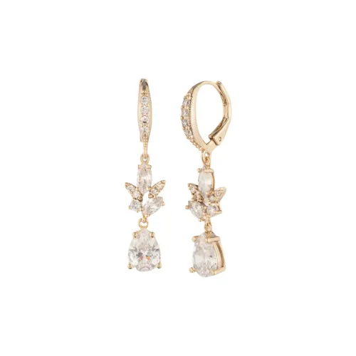 Серьги Givenchy с кубическим цирконием унисекс золото